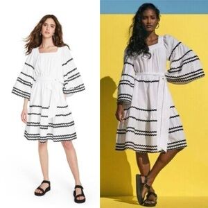 NWT Lisa Marie Fernandez x Target Ric Rac Linen Dress